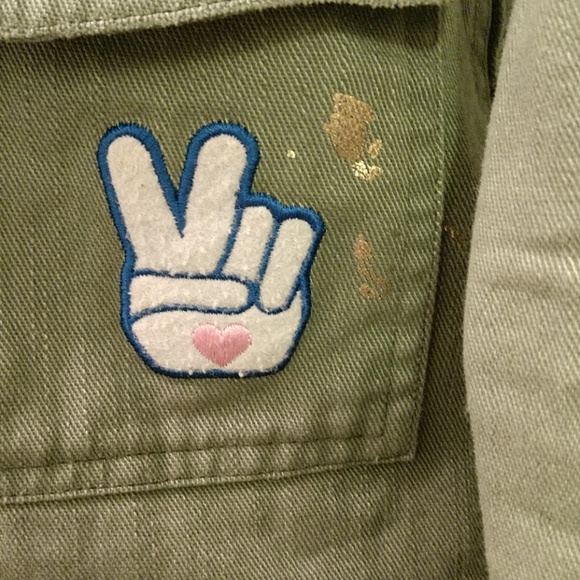 Pink University Military Jacket - Picture 2 of 7